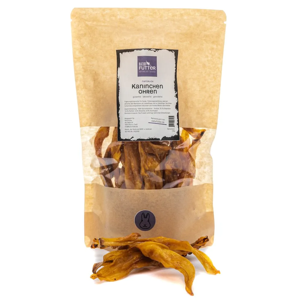 Naturfutter küüliku kõrvad 150gr